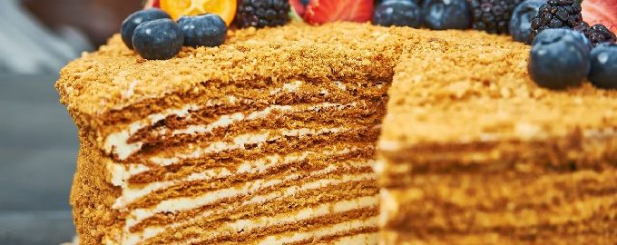 Bánh mật ong cổ điển - 10 công thức đơn giản từng bước có ảnh
