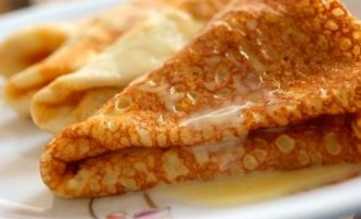 Pannkakor med kefir