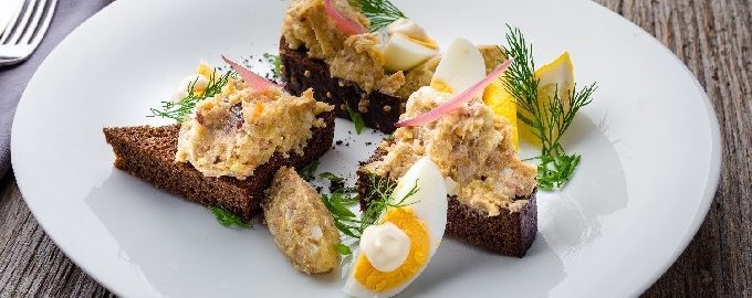 Klassiek haringgehakt