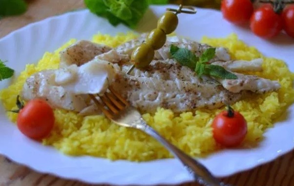 Kabeljauw gebakken in de oven