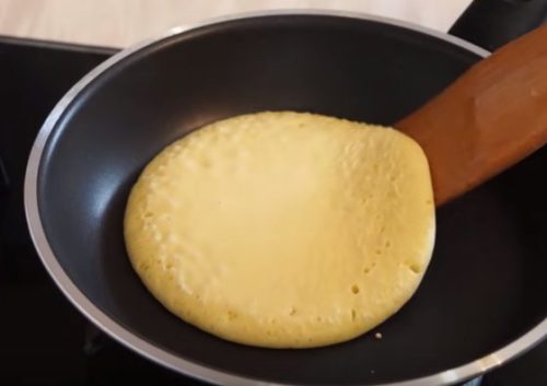 Fluffiga pannkakor med kefir