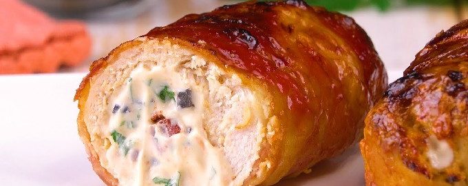 Kiprolletjes met vulling in de oven