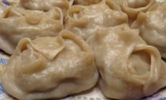 Manti - 10 công thức nấu ăn kèm theo hình ảnh từng bước