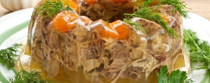 Kycklingaspik - 10 enkla och läckra recept med steg-för-steg-bilder