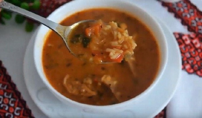 Sopa Kharcho amb vedella clàssica
