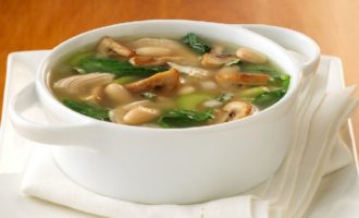 Súp nấm champignon