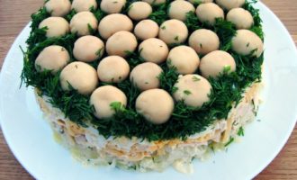 Salad nấm (rừng) với nấm