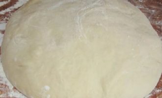 Acoperiți aluatul cu o cană și lăsați să se odihnească timp de 30 de minute. Făina va interacționa cu restul produselor și vei obține aluatul pe care ni l-am dorit, moale și elastic.