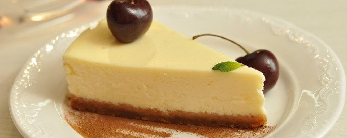 Klassieke cheesecake thuis