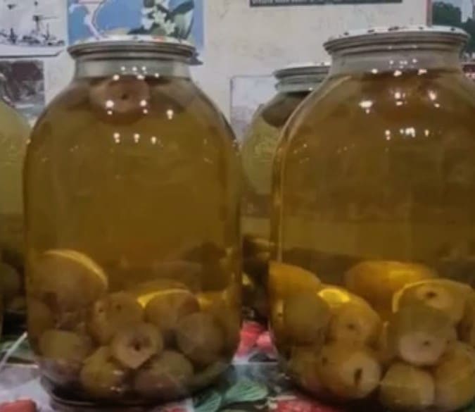 Compot de pere pentru iarnă