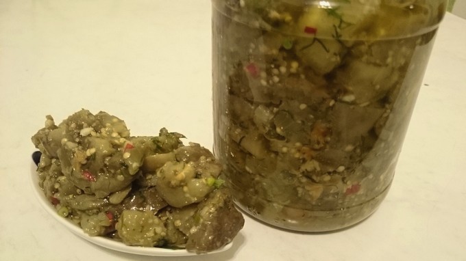 Salata de vinete pentru iarna