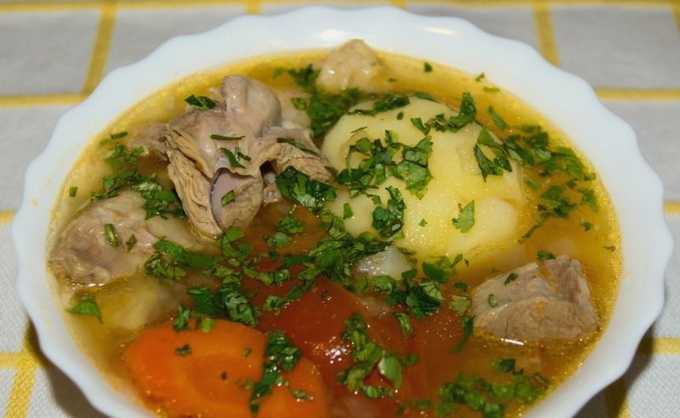 Shurpa clasică de porc
