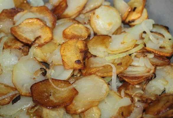 Gefrituurde aardappelen