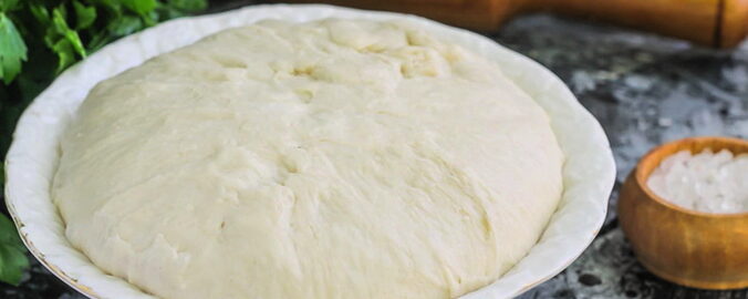 Massa de llevat per a pastissos com pelusa