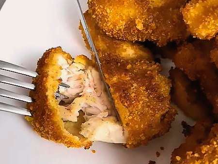 Huisgemaakte kipnuggets