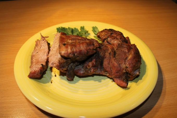 Cuixa de gall dindi al forn