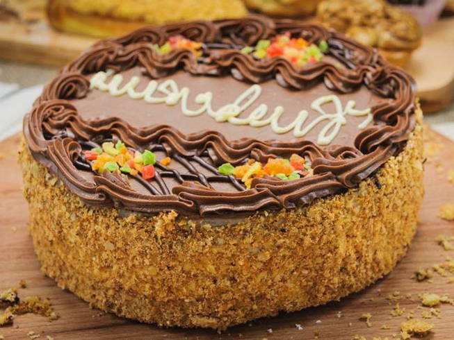 Klasikong Kyiv cake