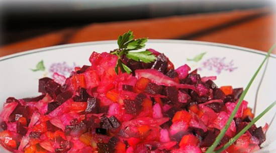 Vinaigrette met zuurkool