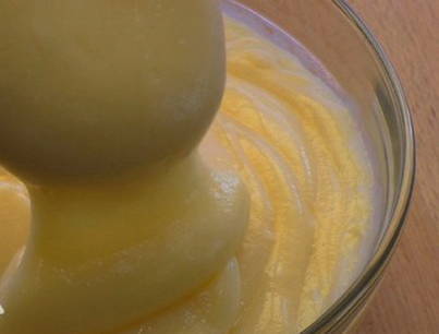 Crema per al pastís Napoleó