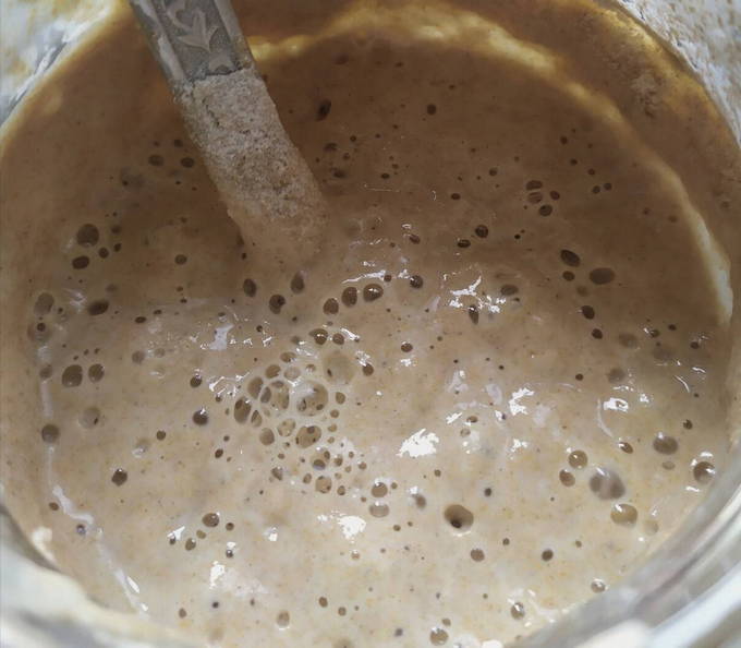 Surdegsstarter till kvass hemma