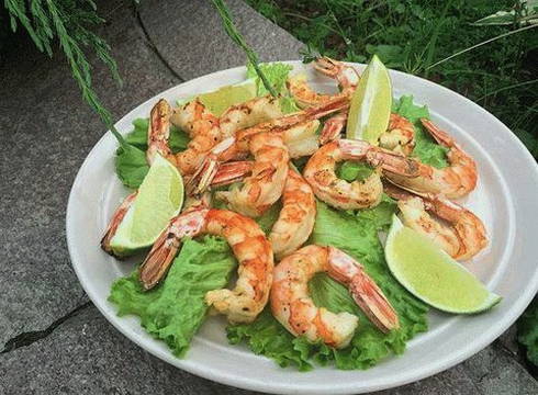 Langoustines op de grill