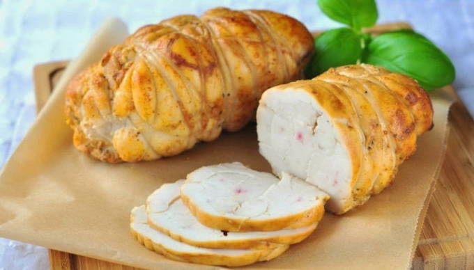 Basturma ng dibdib ng manok