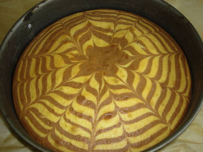 Zebra cupcake clasic