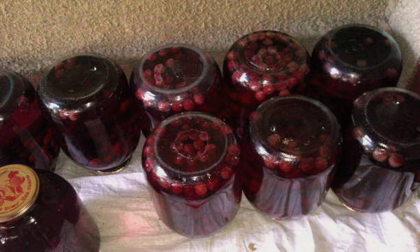 Compot de cirese fara sterilizare pentru iarna