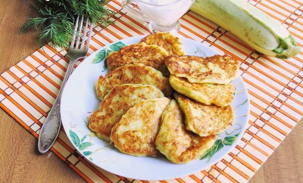 Courgettepannenkoekjes met kaas