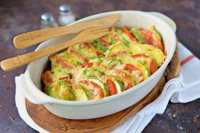 Zucchini sa oven