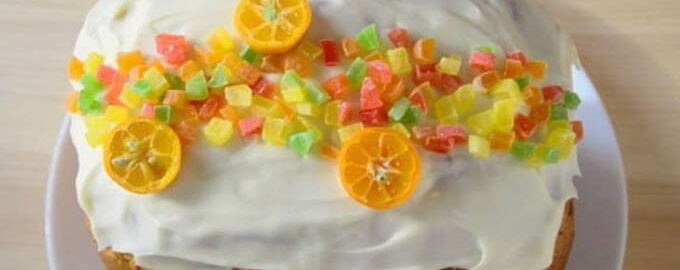 Pastís de Pasqua en una màquina de pa
