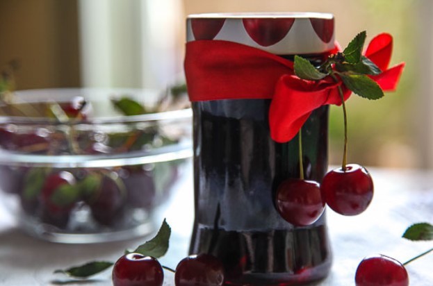 Cherry jam para sa taglamig