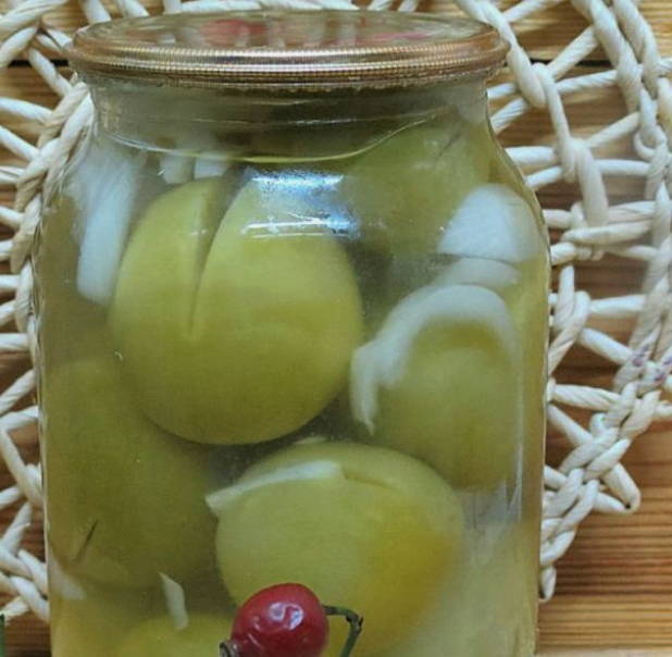 Groene tomaten voor de winter