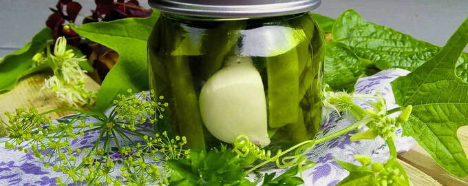 Fasole verde pentru iarnă