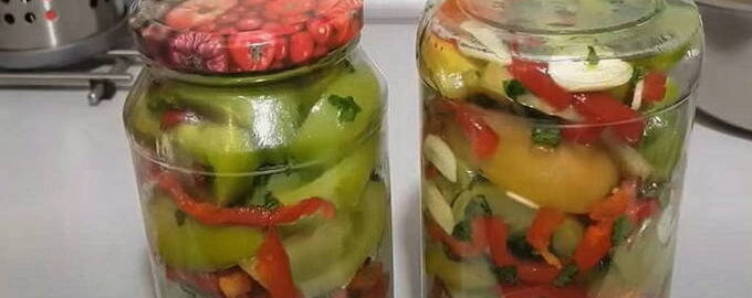 Roșii verzi murate pentru iarnă