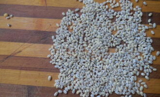 Paano maayos na lutuin ang perlas na barley sa isang kasirola sa tubig? Pagbukud-bukurin ang pearl barley, alisin ang anumang mga dayuhang labi mula dito at banlawan nang lubusan, palitan ang tubig nang maraming beses. 