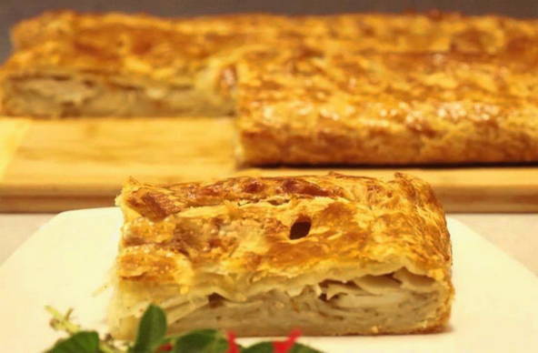 Yeast puff pastry