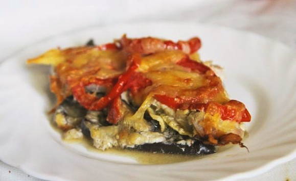 Aubergine met vlees
