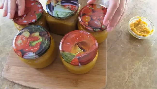 Kaviaar squashen zoals in de winkel