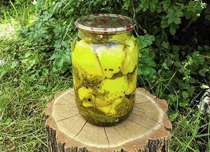 Dovleac murat pentru iarnă