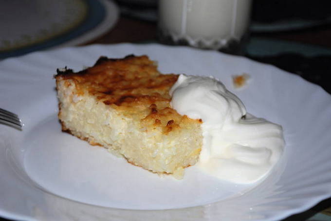 Cassola d'arròs al forn