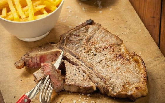 Entrecote van varkensvlees