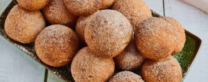 Wrongelballetjes gebakken in olie