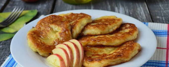 Pannenkoeken met zure room