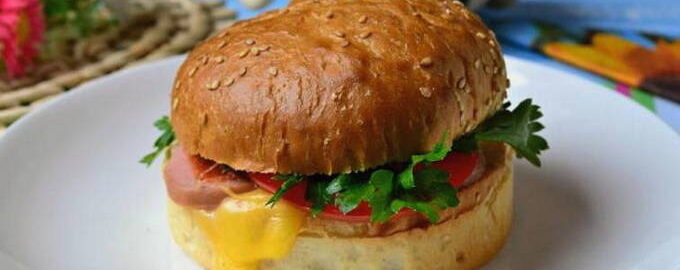 Hamburguesa a casa