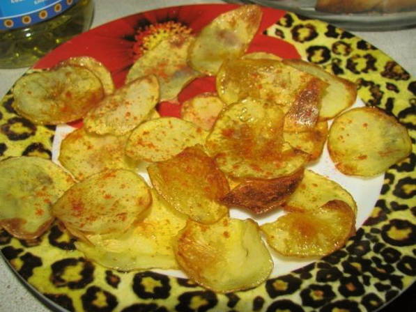 Potato chips sa bahay