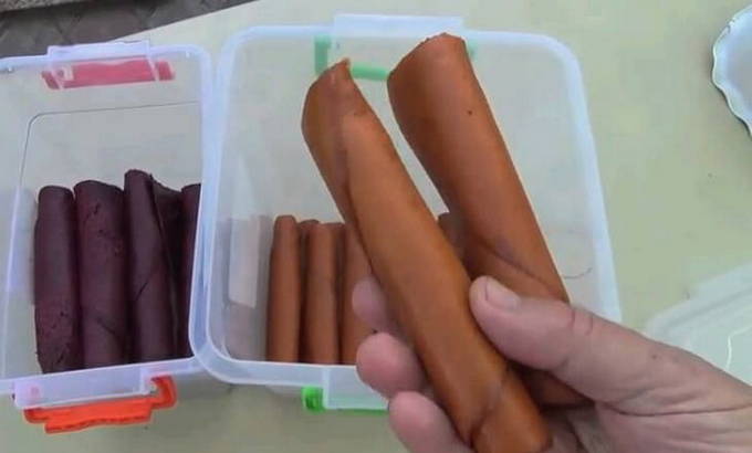 Pastila trong máy sấy