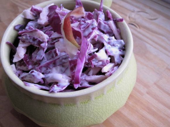 Salad ng pulang repolyo