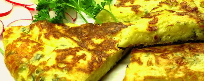 Khachapuri in een koekenpan