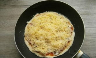 Espolvorear els ingredients amb formatge ratllat. Espolvorear els ingredients amb formatge ratllat.